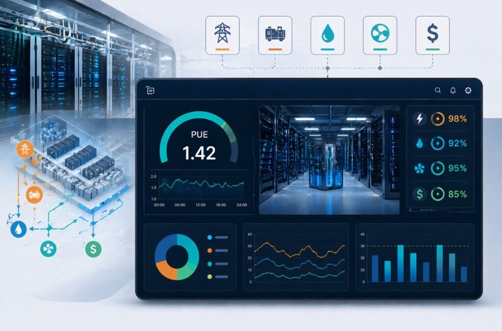 Ứng dụng bộ lưu điện UPS bánh đà tối ưu hóa PUE trong DataCenter xanh