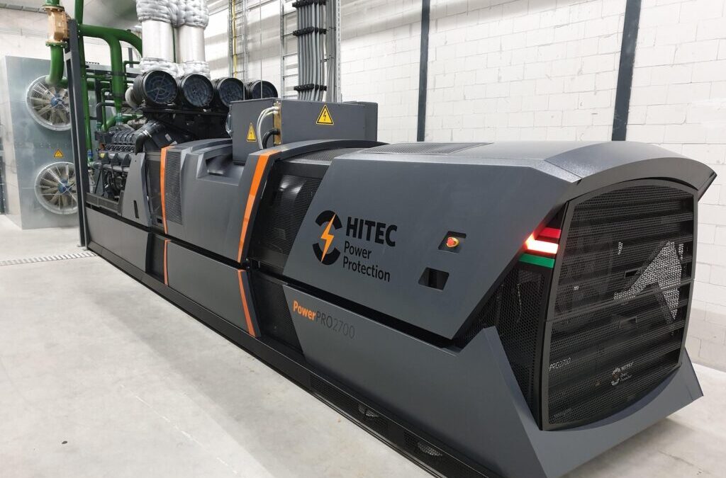 Hệ thống UPS động năng quay Diesel (DRUPS) Hitec Power